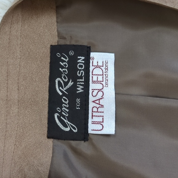 Vintage 70s Gino Rossi For Wilson Ultrasuede Jacket Union Made - Picture 9 of 16